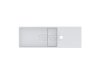 MIRAGGIO Umywalka TONI 650 L (MIRASOFT) 8814237